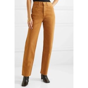SLVRLAKE High Rise Jeans in Tan